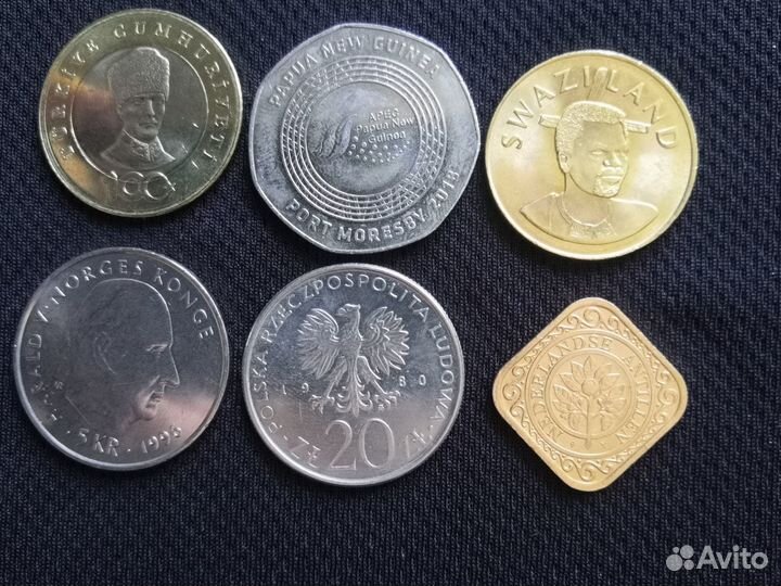 Монеты разных стран