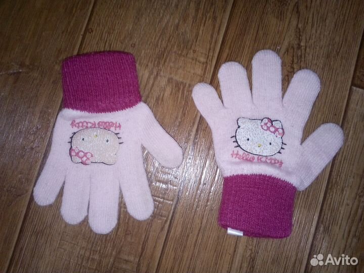 Шапочка и перчатки