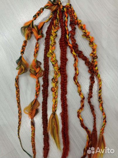 Косы с канекалоном на резинке