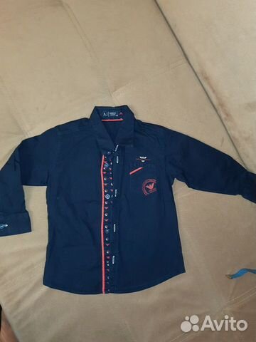 Рубашка на мальчика 110