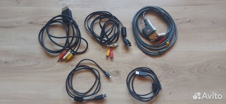 Кабель av ps1 ps2 ps3, xbox360