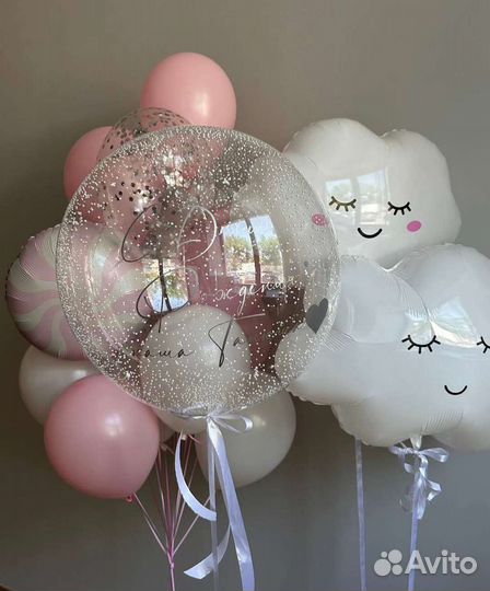 Гелиевые шары на выписку