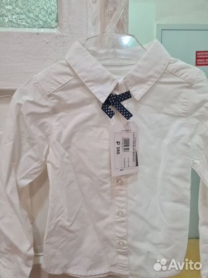 Рубашка белая новая