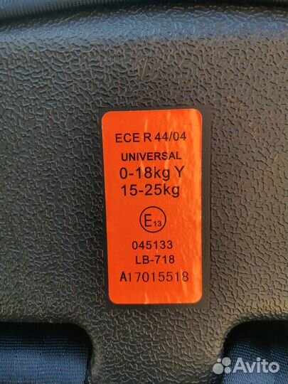 Детское автокресло