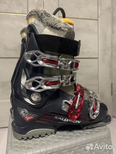 Горнолыжные ботинки женские 24.5 salomon custom