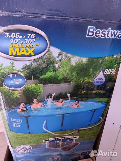 Бассейн каркасный 30576 bestway