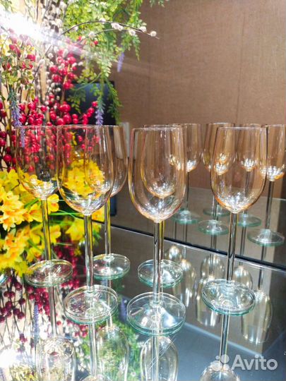 Бокалы медовой стекло 6 шт. Калининский х/з