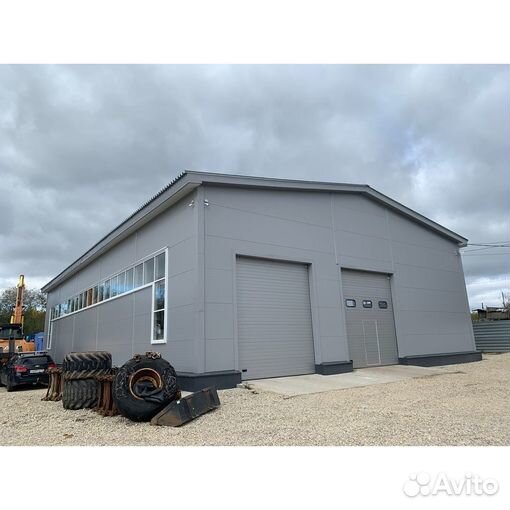 Строительство зданий из сэндвич-панелей