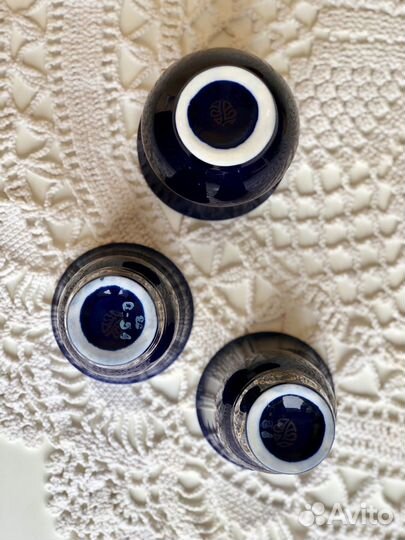 Бокал стакан ваза салфетница кобальт СССР