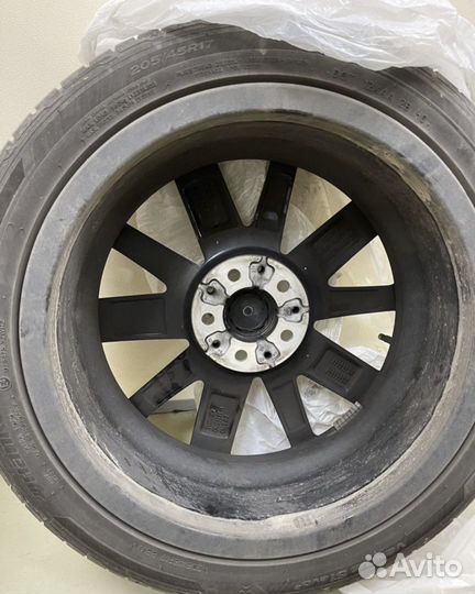 Летняя резина на оригинальных дисках
