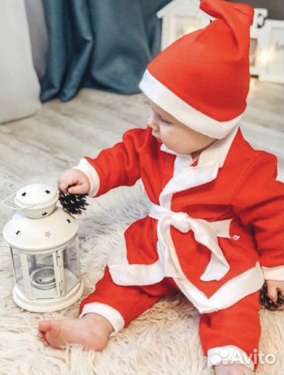 Костюм санта детский