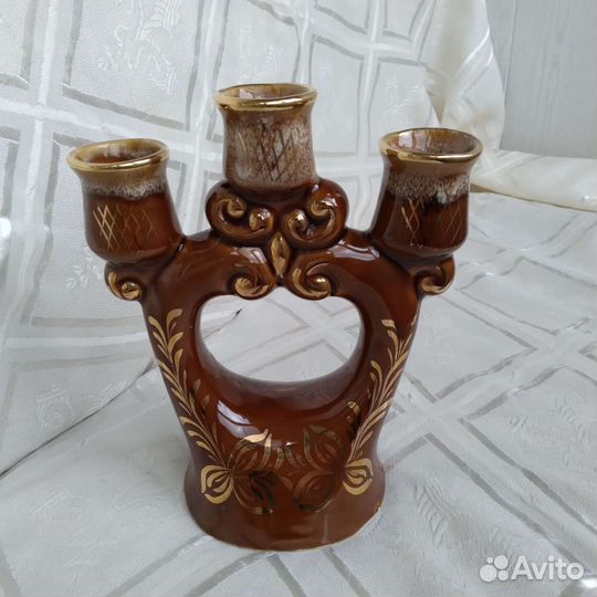 Подсвечник с маленькими дефектами