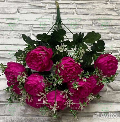 Искусственные цветы букеты