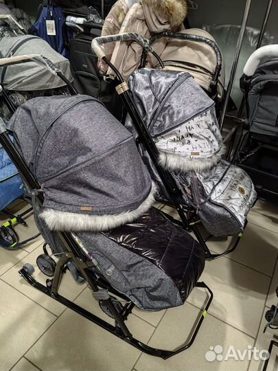 Санки-коляска Ника, Pikate, Galaxy новые модели