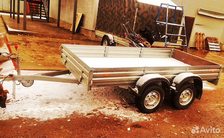 Легковой прицеп двух-осник категории В. /rop32