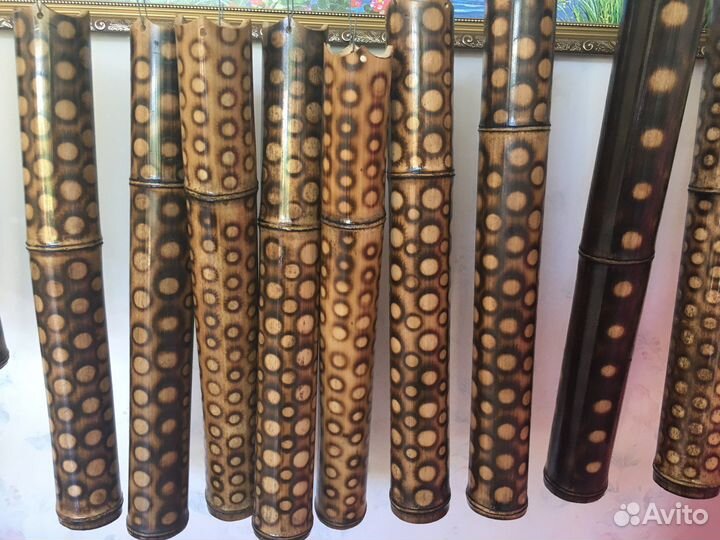 Колчан для шампуров из бамбука