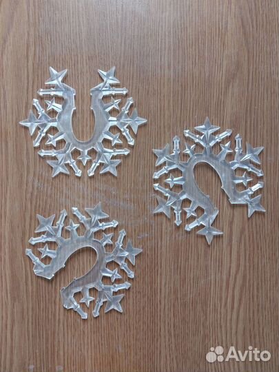 Украшения от гирлянды