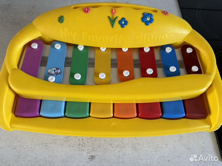 Пианино с ксилофоном детское
