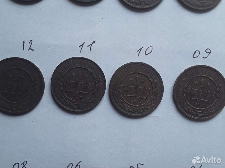 Копейки царской России Н2