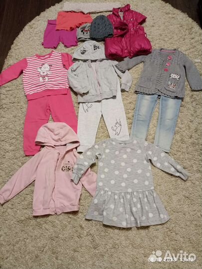 Вещи пакетом на девочку 3-4 года
