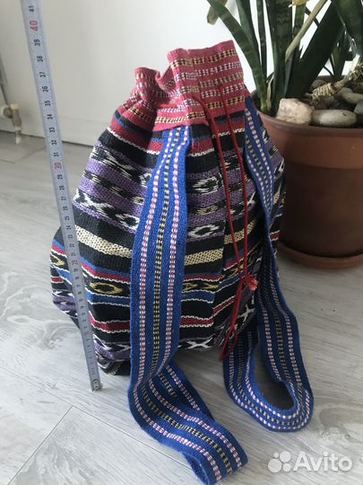 Хиппи рюкзак Индия хэндмейд