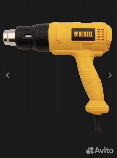 Фен технический denzel HG-1800, 1800 Вт, 3 режима