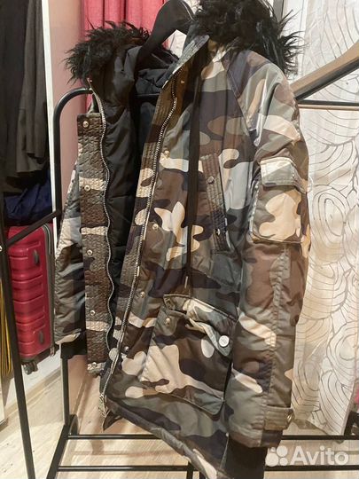 Пуховик зимний женский