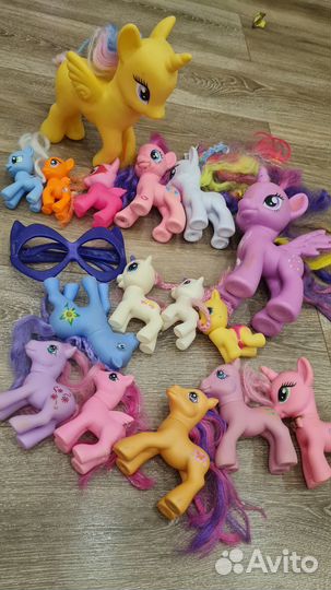 Пони лошадки - много разных