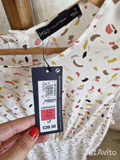 Бронь.Платье женское 50 52 Marks&Spencer вискоза