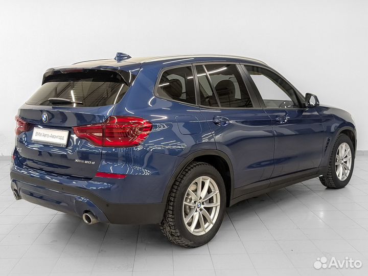 BMW X3 2.0 AT, 2021, 55 360 км