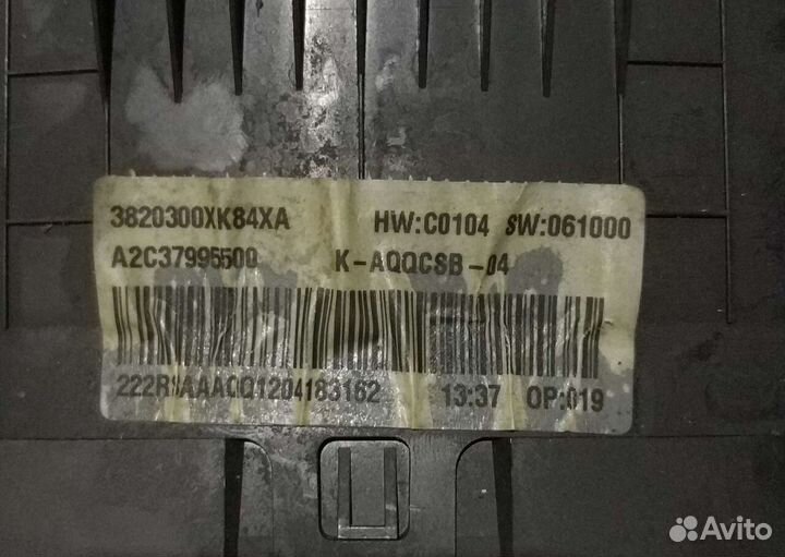 Приборная панель щиток Great Wall Hover H5