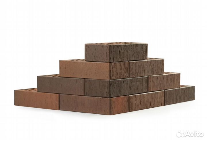 Кирпич лицевой одинарный VolgaBrick