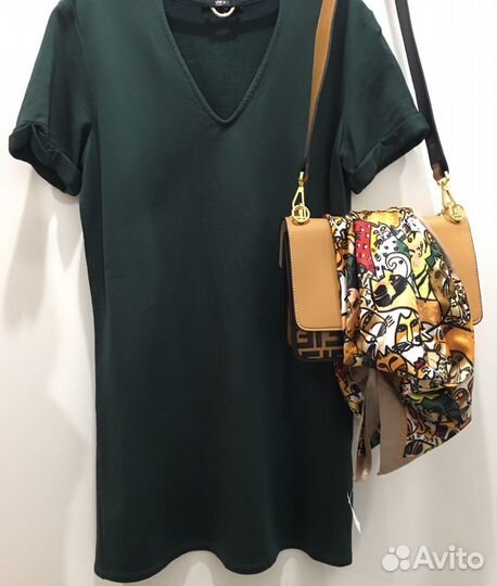 Looks-Капсула (изумрудный) женская одежда