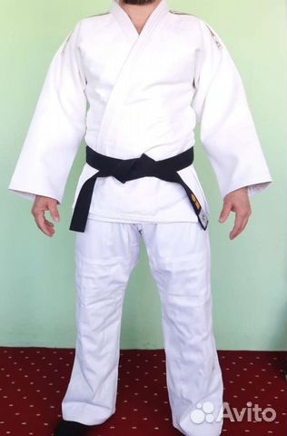 Кимоно для дзюдо Adidas Gold, kuSakura, Mizuno