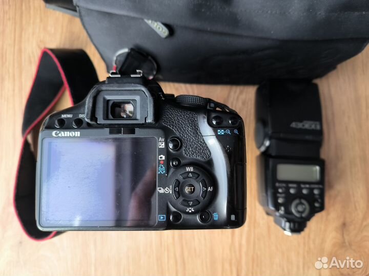 Cenon 500 с объективом, фотовспышкой и сумкой