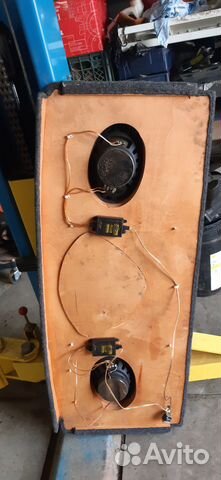 Акустическая полка+усилитель на ниву шевроле