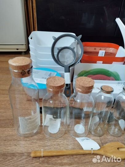 Кухонная утварь бамбук Икея. Новое