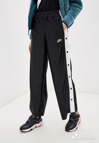 Nike Брюки спортивные W NSW popper pant GLM DNK