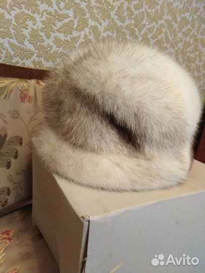 Шапка норковая женская