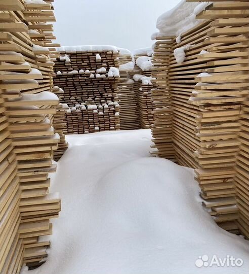 Доска обрезная из сосны