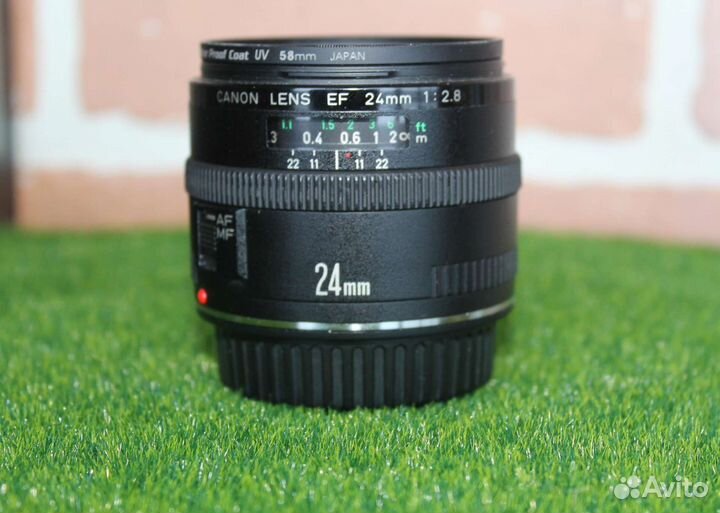 Объектив cannon lens EF 24 f 2.8