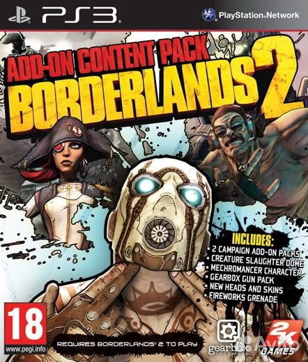 Borderlands 2 ADD-ON Content Pack (PS3)