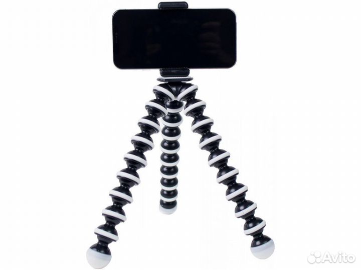 Трипод Flex-25 Настольный мини-штатив Black-White