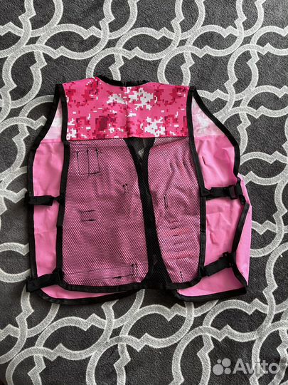 Жилет nerf для девочки