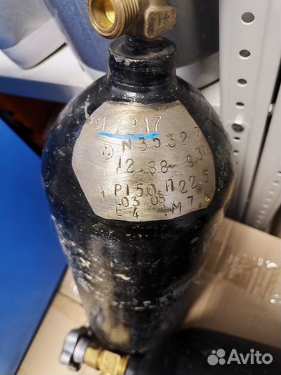 Баллон для углекислого газа 5л с редуктором