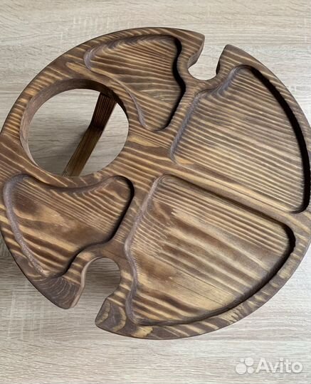 Винный столик менажница