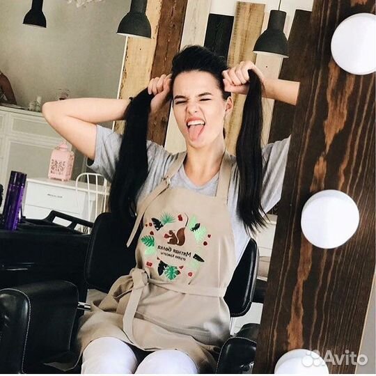 Фартук для официанта Пошив фартуков Фартук с лого