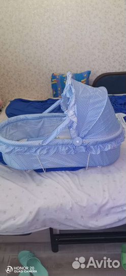 Детская Кроватка с Колыбелькой