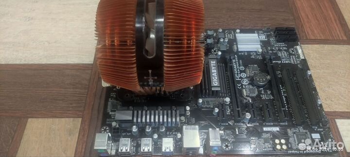 Процессор Amd fx 8350 c кулером на совете am3+