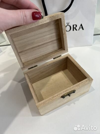 Шкатулка деревянная ручной работы